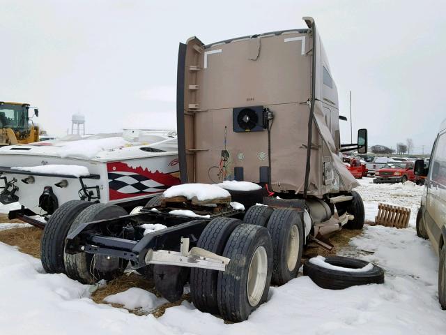 1XKYD49X7EJ411884 - 2014 KENWORTH CONSTRUCTI BROWN photo 4