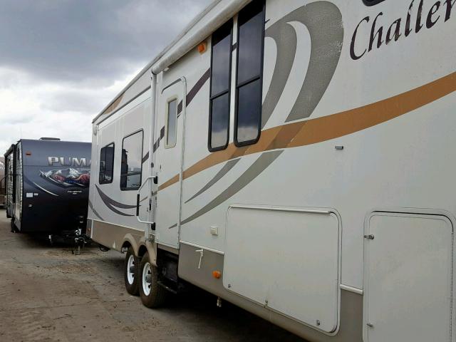 4YDF34S227E751361 - 2007 KEYSTONE 5TH WHEEL WHITE photo 9