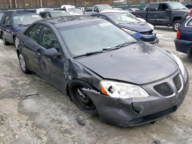 1G2ZF55B364233177 - 2006 PONTIAC G6 SE GRAY photo 1