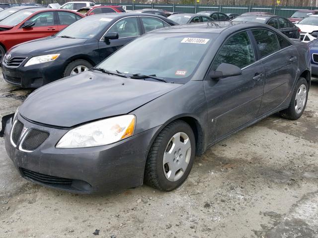 1G2ZF55B364233177 - 2006 PONTIAC G6 SE GRAY photo 2