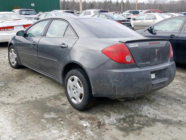 1G2ZF55B364233177 - 2006 PONTIAC G6 SE GRAY photo 3