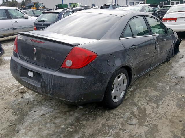 1G2ZF55B364233177 - 2006 PONTIAC G6 SE GRAY photo 4