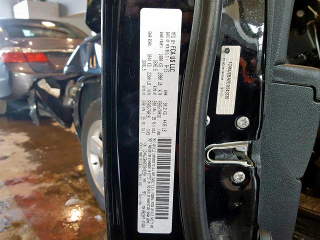 1C4NJCBA2GD543220 - 2016 JEEP COMPASS SP 黑色 照片 10