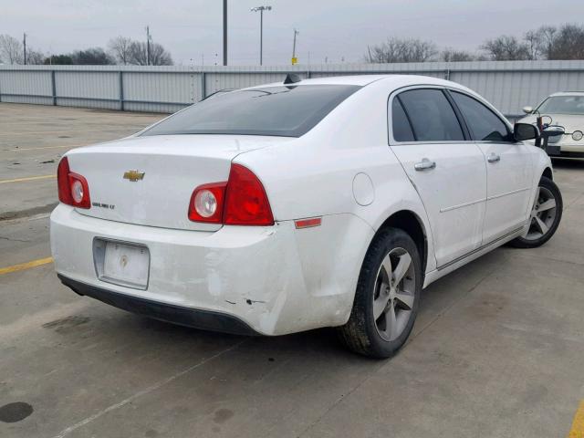 1G1ZC5E02CF346789 - 2012 CHEVROLET MALIBU 1LT 白色 照片 4