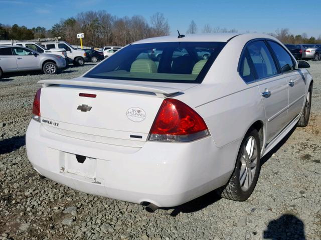 2G1WC5E37E1106046 - 2014 CHEVROLET IMPALA LIM WHITE photo 4