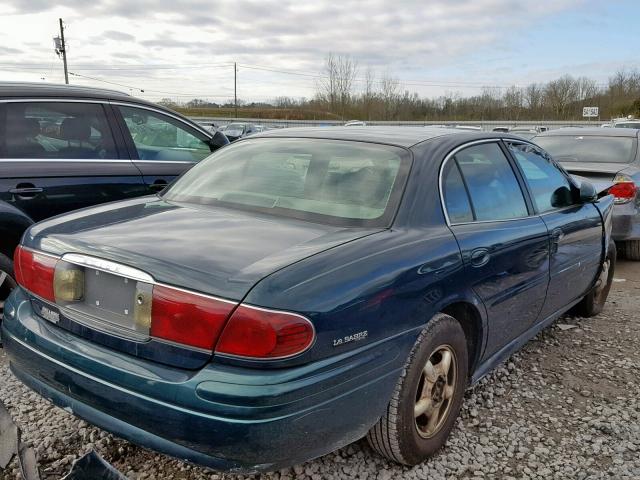 1G4HP54K7Y4235776 - 2000 BUICK LESABRE CU GREEN photo 4