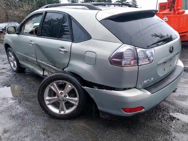 JTJHW31U382053860 - 2008 LEXUS RX 400H GREEN photo 3