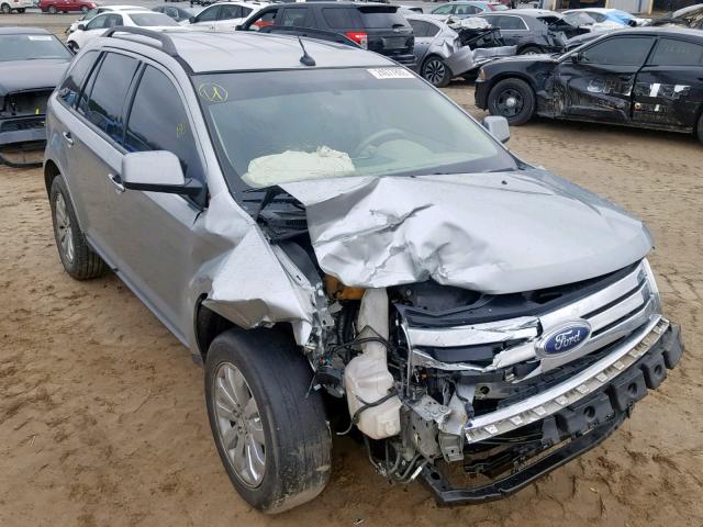 2FMDK38C47BA54336 - 2007 FORD EDGE SEL SILVER photo 1