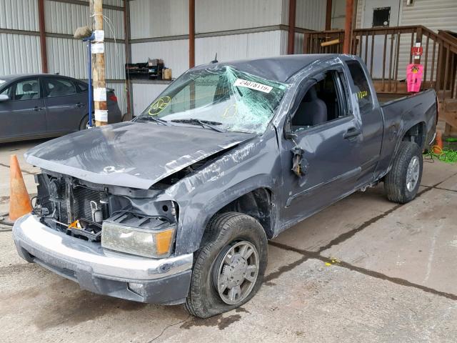 1GCDT39E288214705 - 2008 CHEVROLET COLORADO L GRAY photo 2