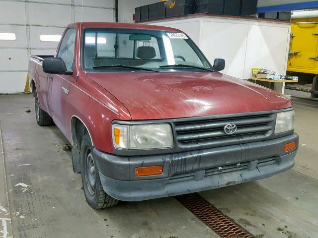 JT4VD10AXP0005600 - 1993 TOYOTA T100 MAROON photo 1