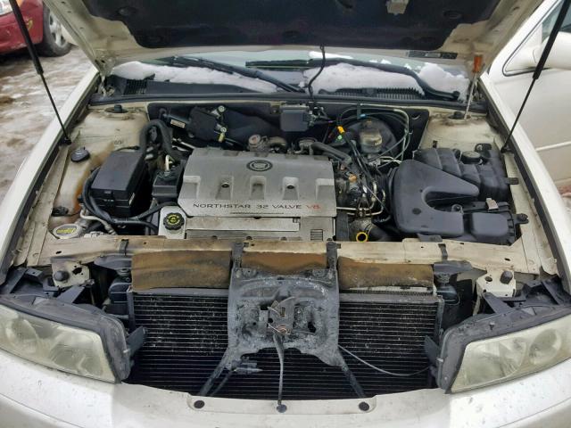 1G6KS54Y02U247923 - 2002 CADILLAC SEVILLE SL WHITE photo 7