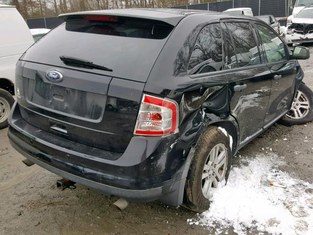 2FMDK36C98BA73761 - 2008 FORD EDGE SE BLACK photo 4