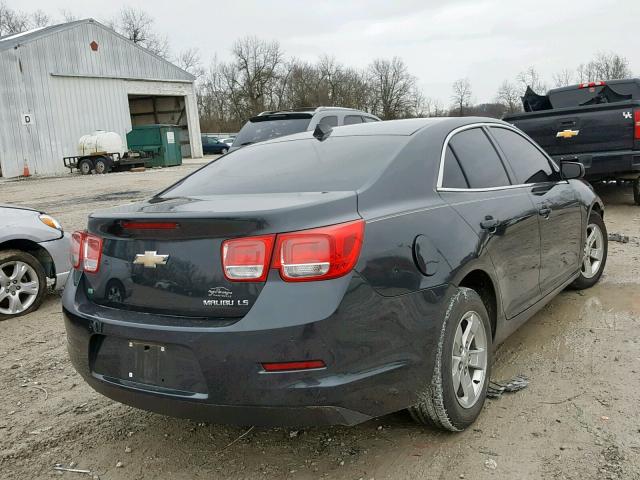 1G11A5SL0EF273457 - 2014 CHEVROLET MALIBU LS BLACK photo 4