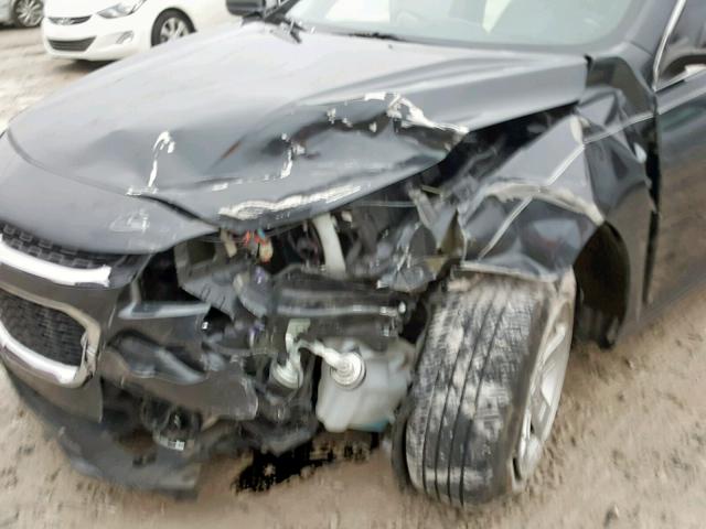 1G11A5SL0EF273457 - 2014 CHEVROLET MALIBU LS BLACK photo 9