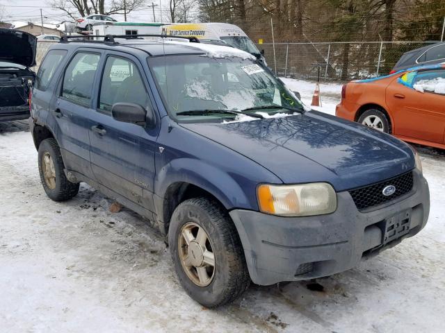 1FMYU02131KA76844 - 2001 FORD ESCAPE XLS BLUE photo 1