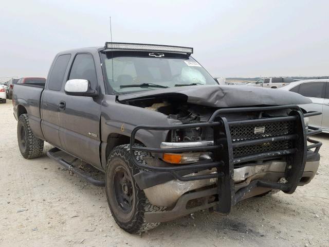 1GCEK19T1XE244014 - 1999 CHEVROLET SILVERADO ნაცრისფერი ფოტო 1