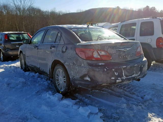 1C3LC56K77N534110 - 2007 CHRYSLER SEBRING TO BLACK photo 3