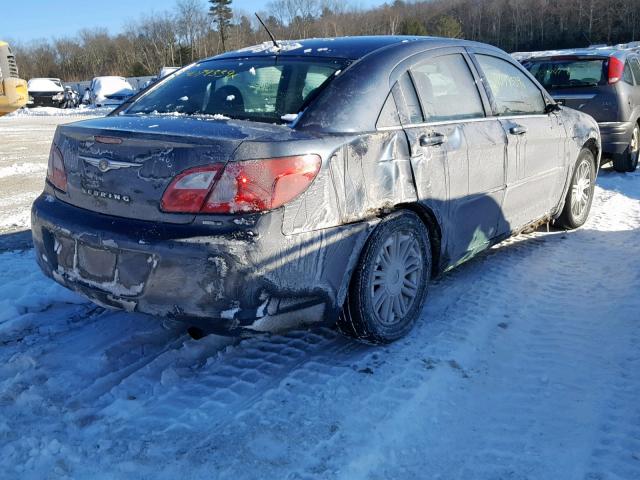 1C3LC56K77N534110 - 2007 CHRYSLER SEBRING TO BLACK photo 4