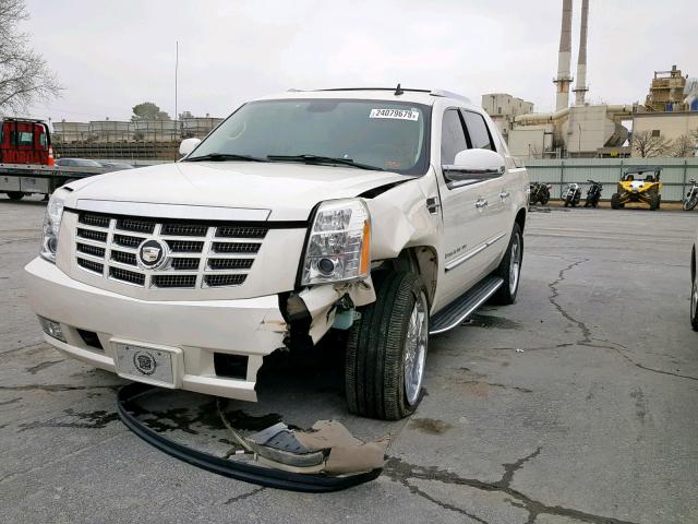 3GYFK62897G267339 - 2007 CADILLAC ESCALADE E WHITE photo 2