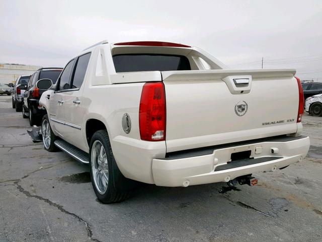 3GYFK62897G267339 - 2007 CADILLAC ESCALADE E WHITE photo 3