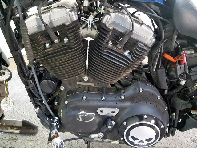 1HD1LC312CC448713 - 2012 HARLEY-DAVIDSON XL1200 FOR BLUE photo 11