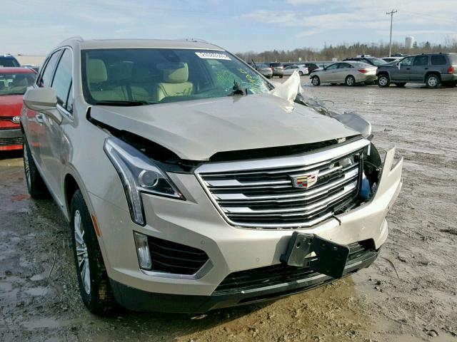 1GYKNBRS2HZ197197 - 2017 CADILLAC XT5 LUXURY GOLD photo 1