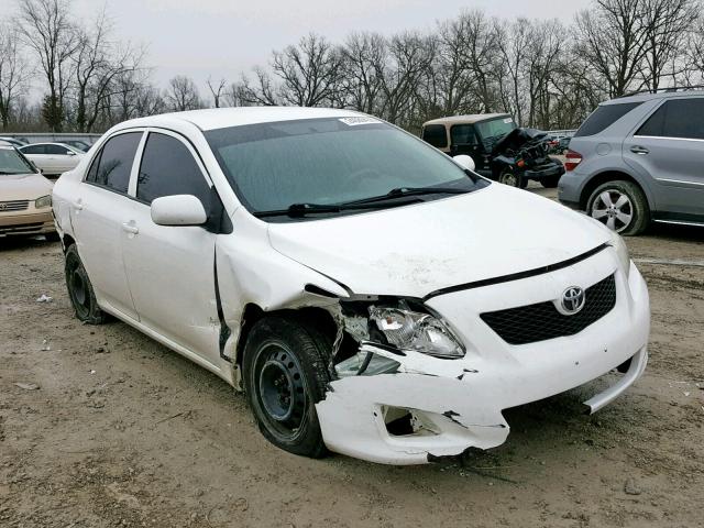 2T1BU4EE4AC337657 - 2010 TOYOTA COROLLA BA WHITE photo 1