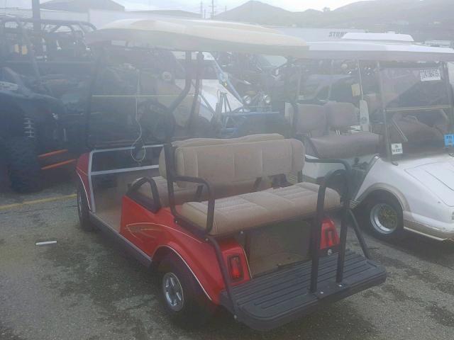 G0LFCART - 2009 CLUB GOLF CART RED photo 3