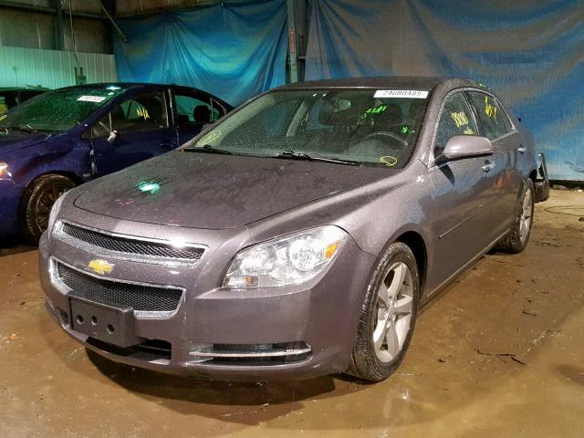1G1ZC5E02CF315218 - 2012 CHEVROLET MALIBU 1LT GRAY photo 2