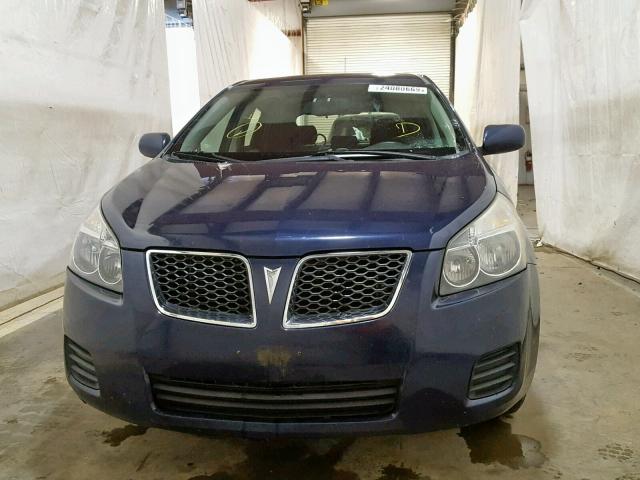 5Y2SL67819Z463613 - 2009 PONTIAC VIBE BLUE photo 9