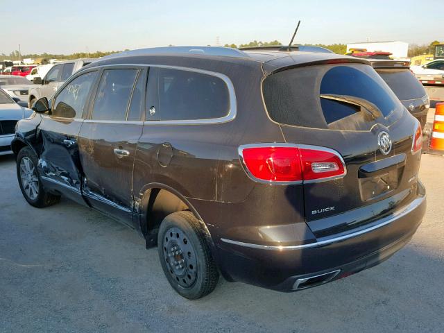 5GAKRBKD2FJ173596 - 2015 BUICK ENCLAVE BLACK photo 3