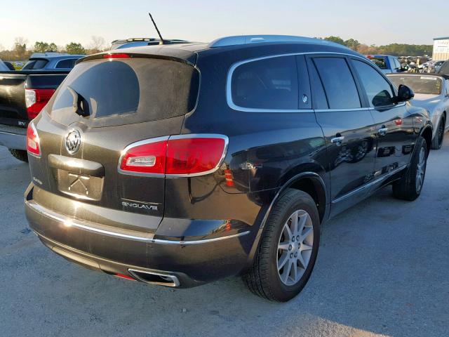 5GAKRBKD2FJ173596 - 2015 BUICK ENCLAVE BLACK photo 4