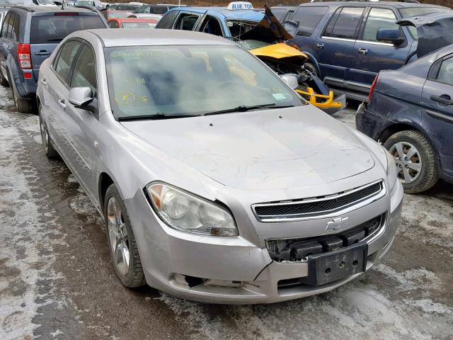 1G1ZH57B98F241433 - 2008 CHEVROLET MALIBU 1LT ვერცხლისფერი ფოტო 1