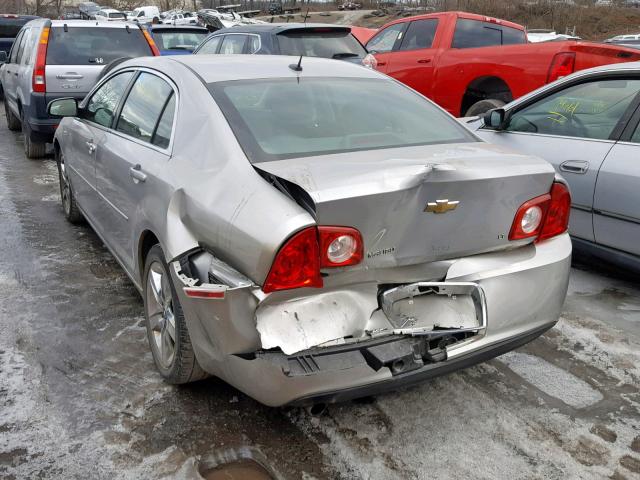 1G1ZH57B98F241433 - 2008 CHEVROLET MALIBU 1LT ვერცხლისფერი ფოტო 3