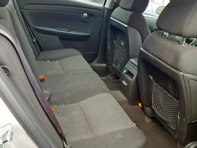 1G1ZH57B98F241433 - 2008 CHEVROLET MALIBU 1LT ვერცხლისფერი ფოტო 6