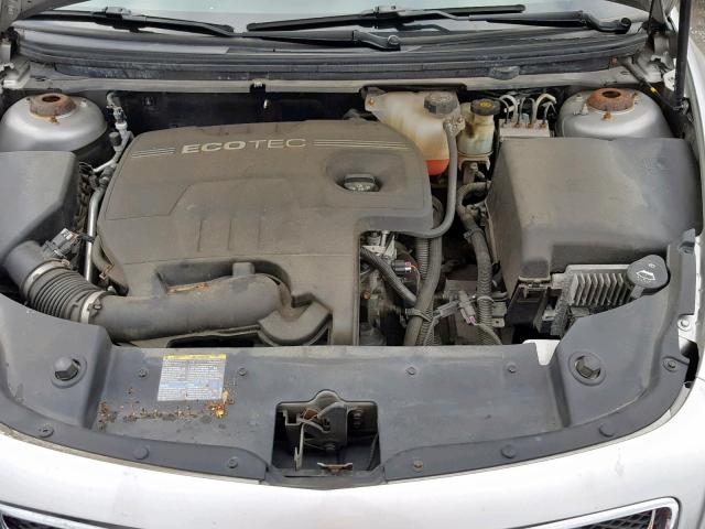 1G1ZH57B98F241433 - 2008 CHEVROLET MALIBU 1LT ვერცხლისფერი ფოტო 7