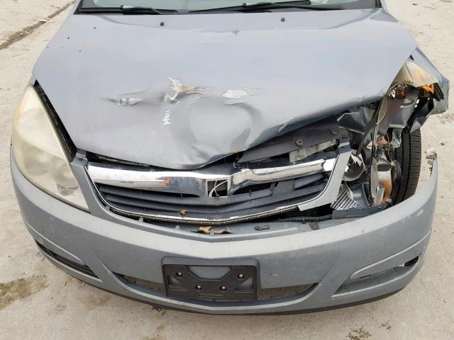 1G8ZV57777F202635 - 2007 SATURN AURA XR BLUE photo 7