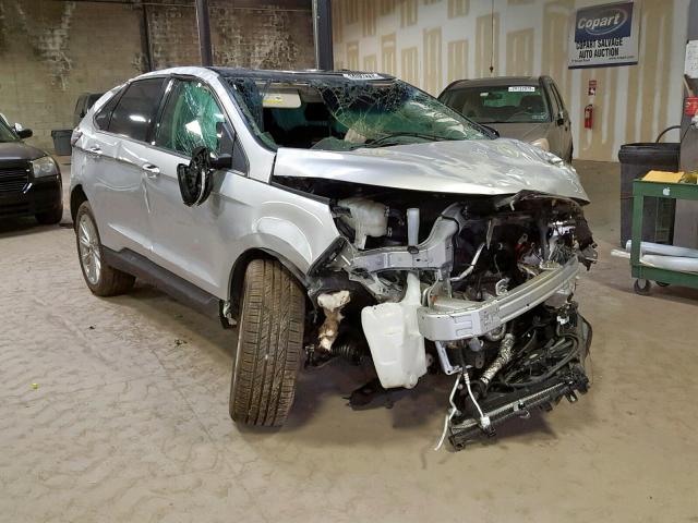 2FMPK4K87HBC58329 - 2017 FORD EDGE TITAN SILVER photo 1