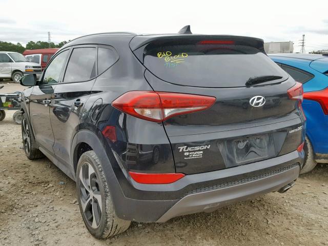 KM8J33A2XGU037553 - 2016 HYUNDAI TUCSON LIM BLACK photo 3