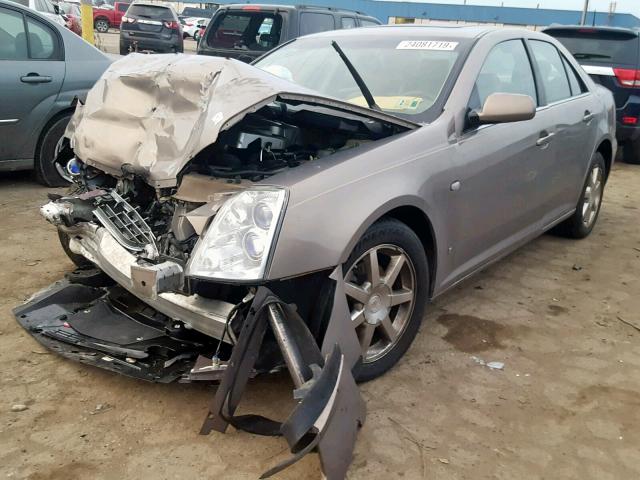 1G6DW677670127063 - 2007 CADILLAC STS BROWN photo 2