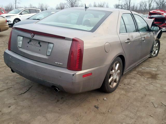 1G6DW677670127063 - 2007 CADILLAC STS BROWN photo 4