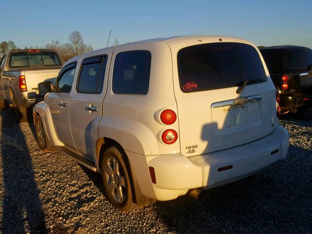 3GNDA23P47S542196 - 2007 CHEVROLET HHR LT WHITE photo 3