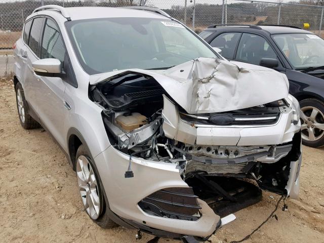 1FMCU9JX0EUC91824 - 2014 FORD ESCAPE TIT SILVER photo 1