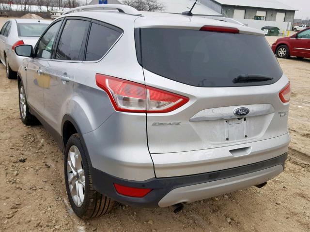 1FMCU9JX0EUC91824 - 2014 FORD ESCAPE TIT SILVER photo 3