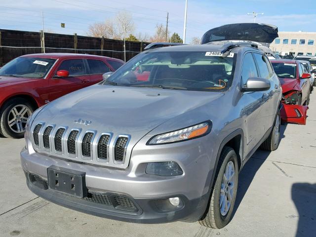 1C4PJMCS5EW247874 - 2014 JEEP CHEROKEE L SILVER photo 2