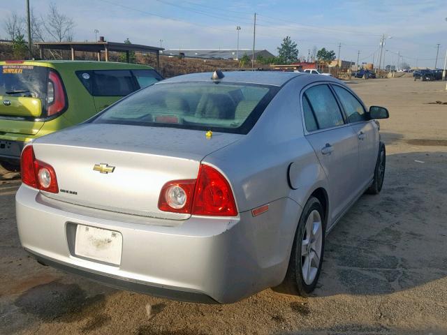 1G1ZA5E06CF163613 - 2012 CHEVROLET MALIBU LS SILVER photo 4