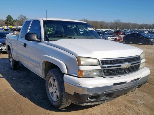 1GCEK19B96Z202611 - 2006 CHEVROLET SILVERADO WHITE photo 1