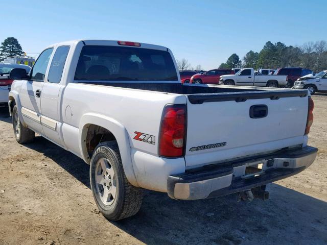 1GCEK19B96Z202611 - 2006 CHEVROLET SILVERADO WHITE photo 3