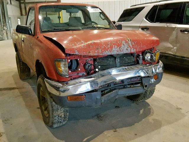 4TAPM62N8VZ230026 - 1997 TOYOTA TACOMA RED photo 1