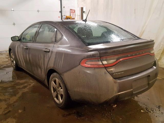 1C3CDFBBXFD221369 - 2015 DODGE DART SXT GRAY photo 3